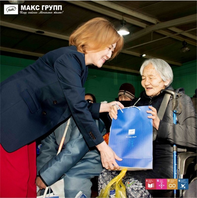 Макс Групп нь “Монголын Хараагүйчүүдийн Үндэсний Холбоо”-ны үйл ажиллагааг тасралтгүй дэмжиж, 22 дахь жилдээ хамтран ажиллаж байна